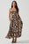 Brown white abstract