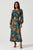 Green rust floral