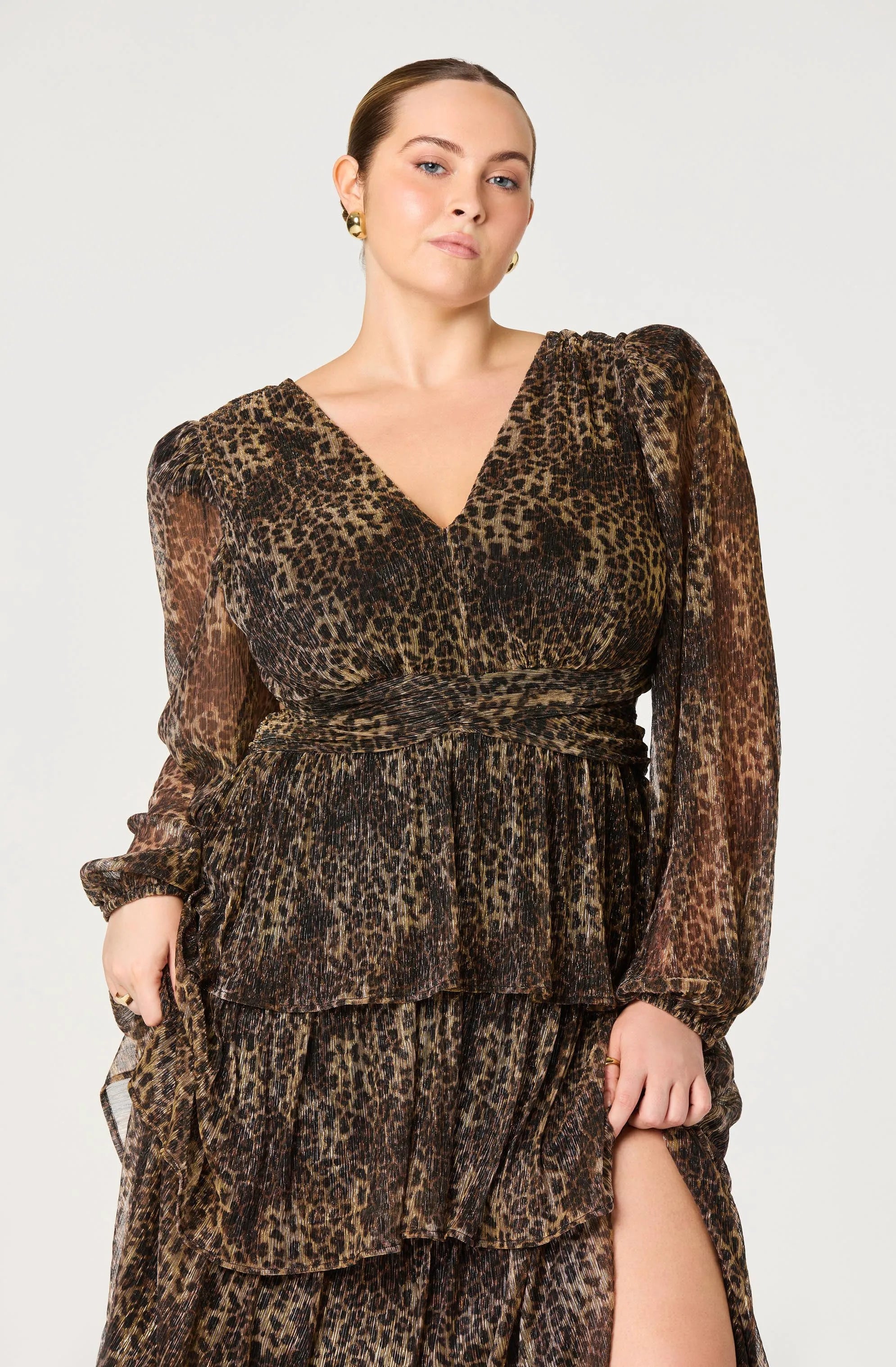 Plus Size - Leopard print
