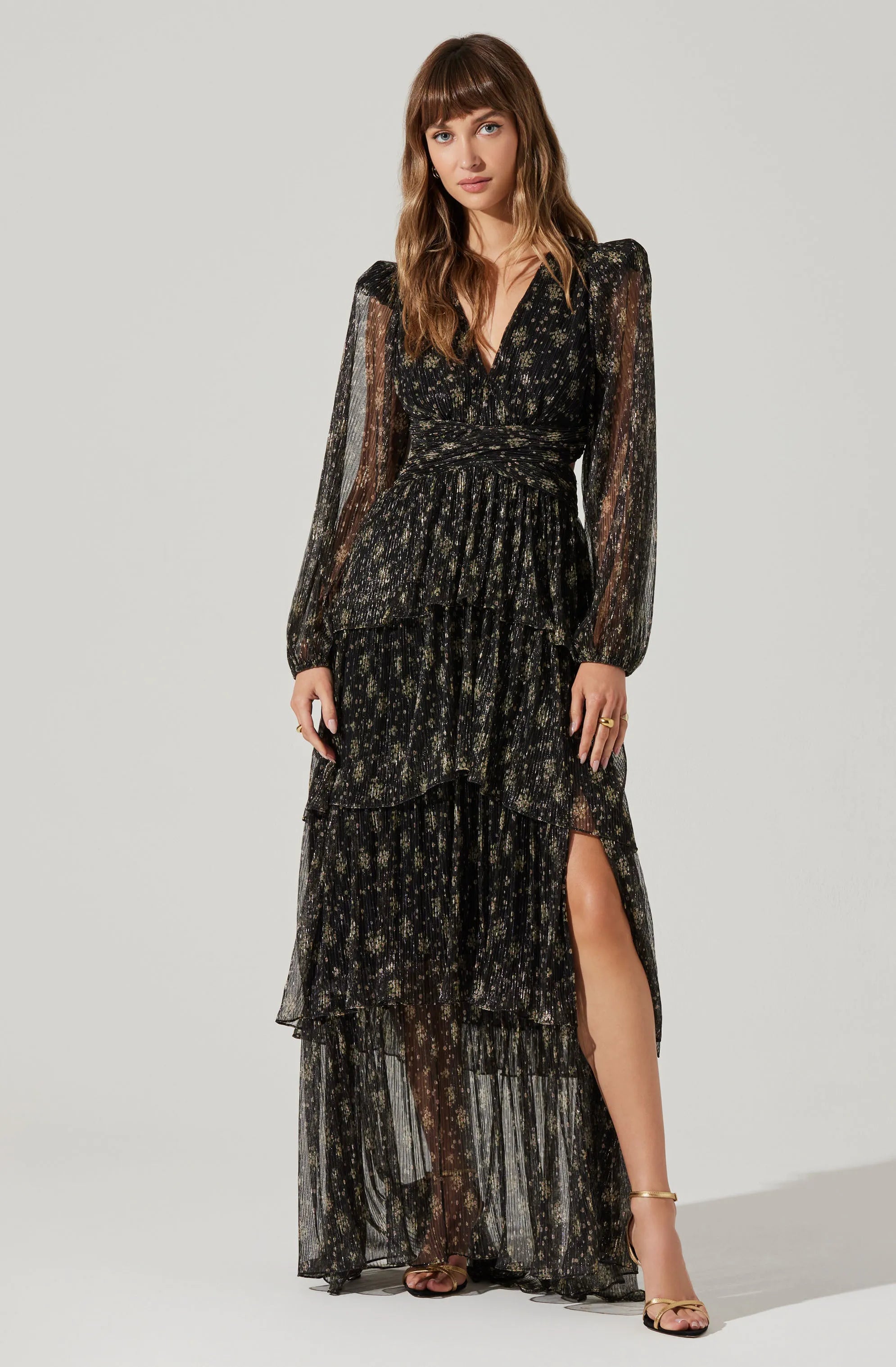 Black gold foil