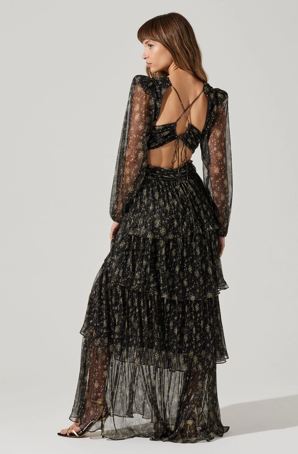 Black gold foil