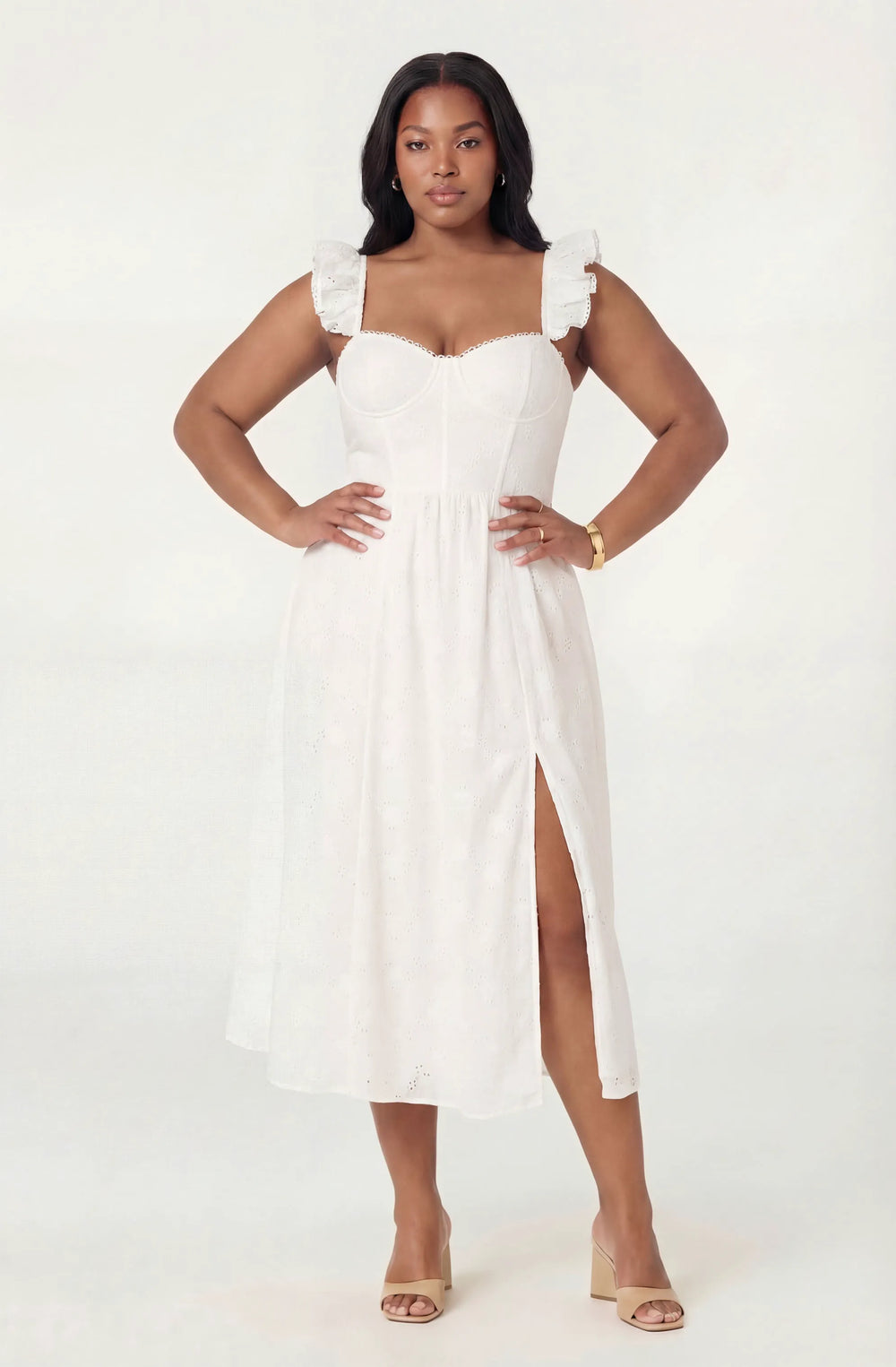 Plus Size - White