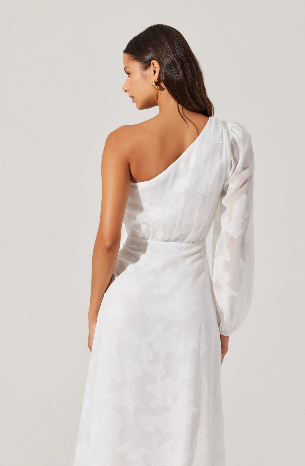 White jacquard