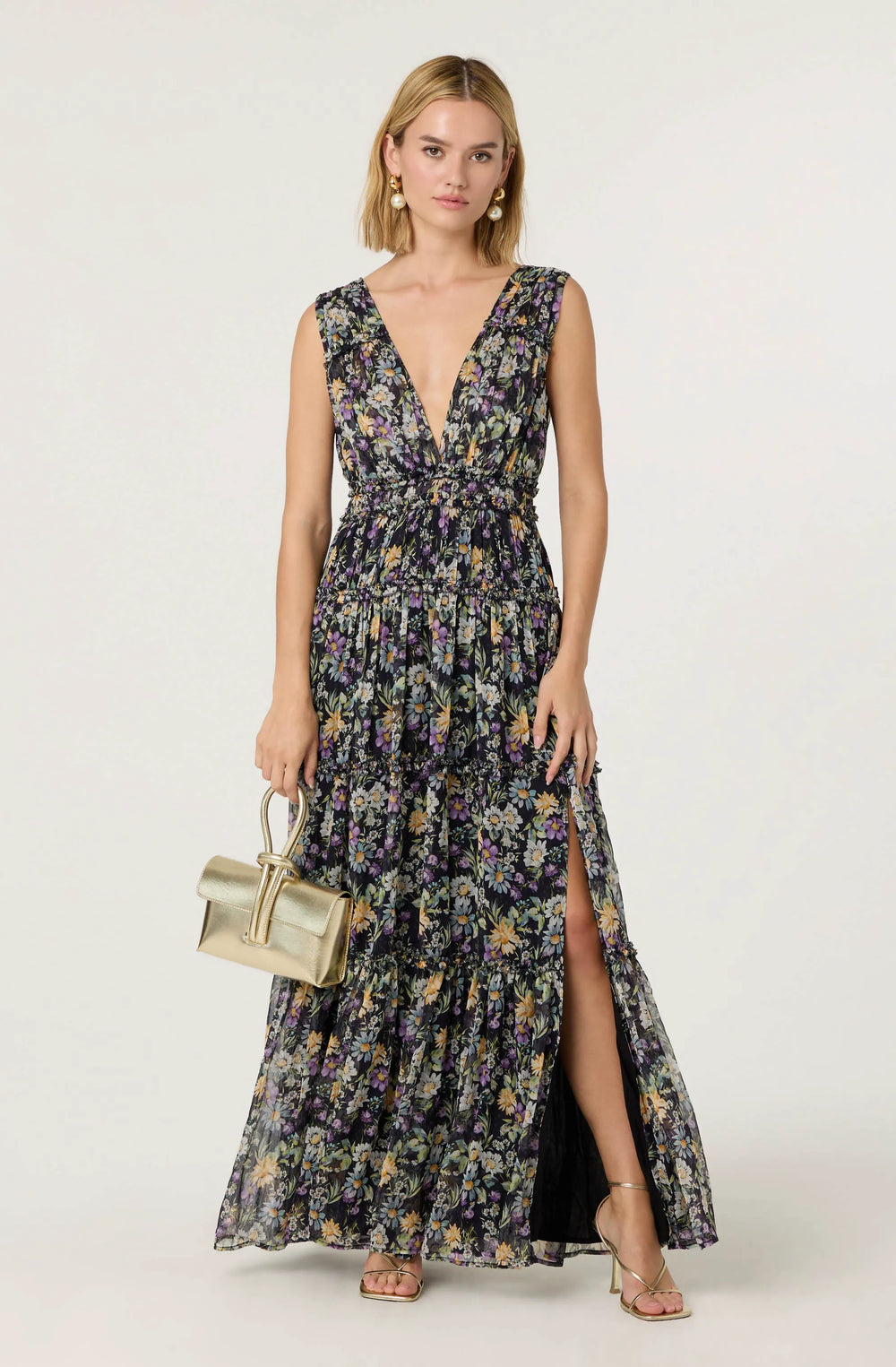 Black floral