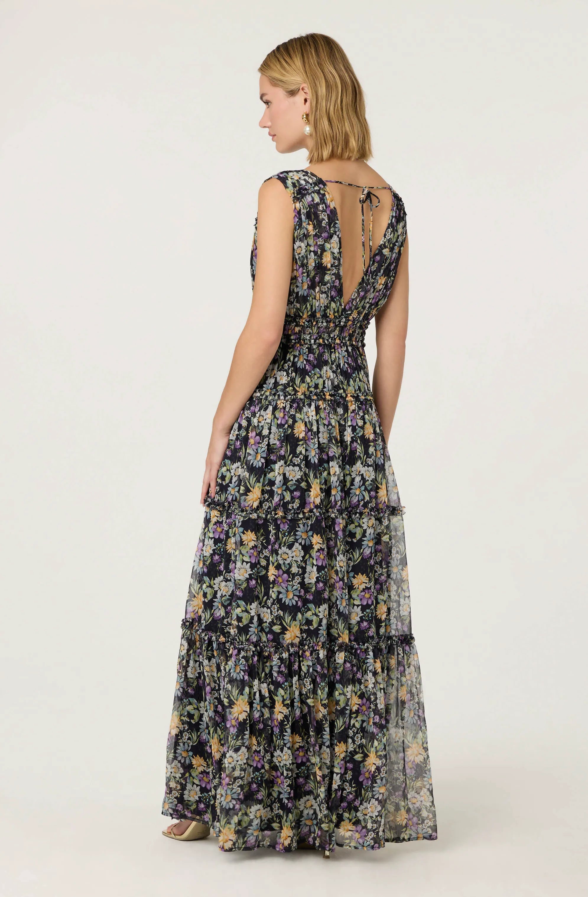 Black floral