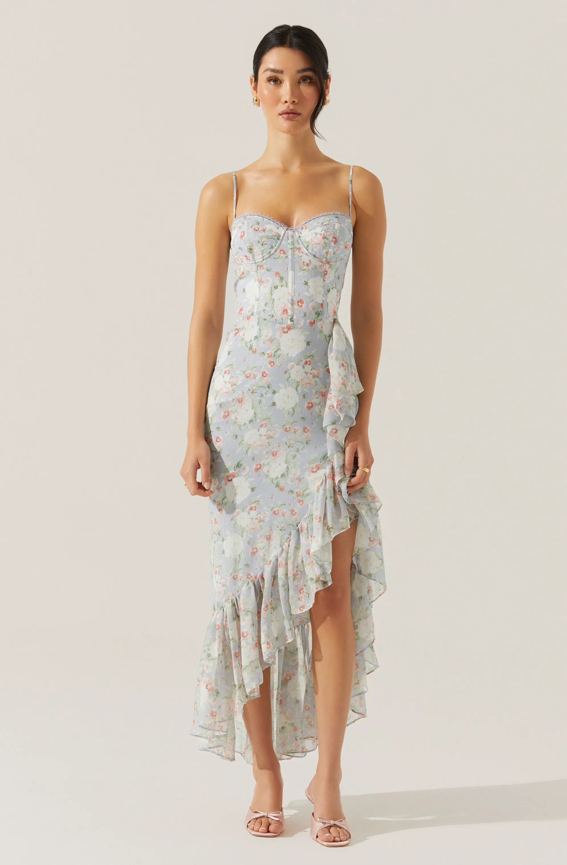 Light blue floral