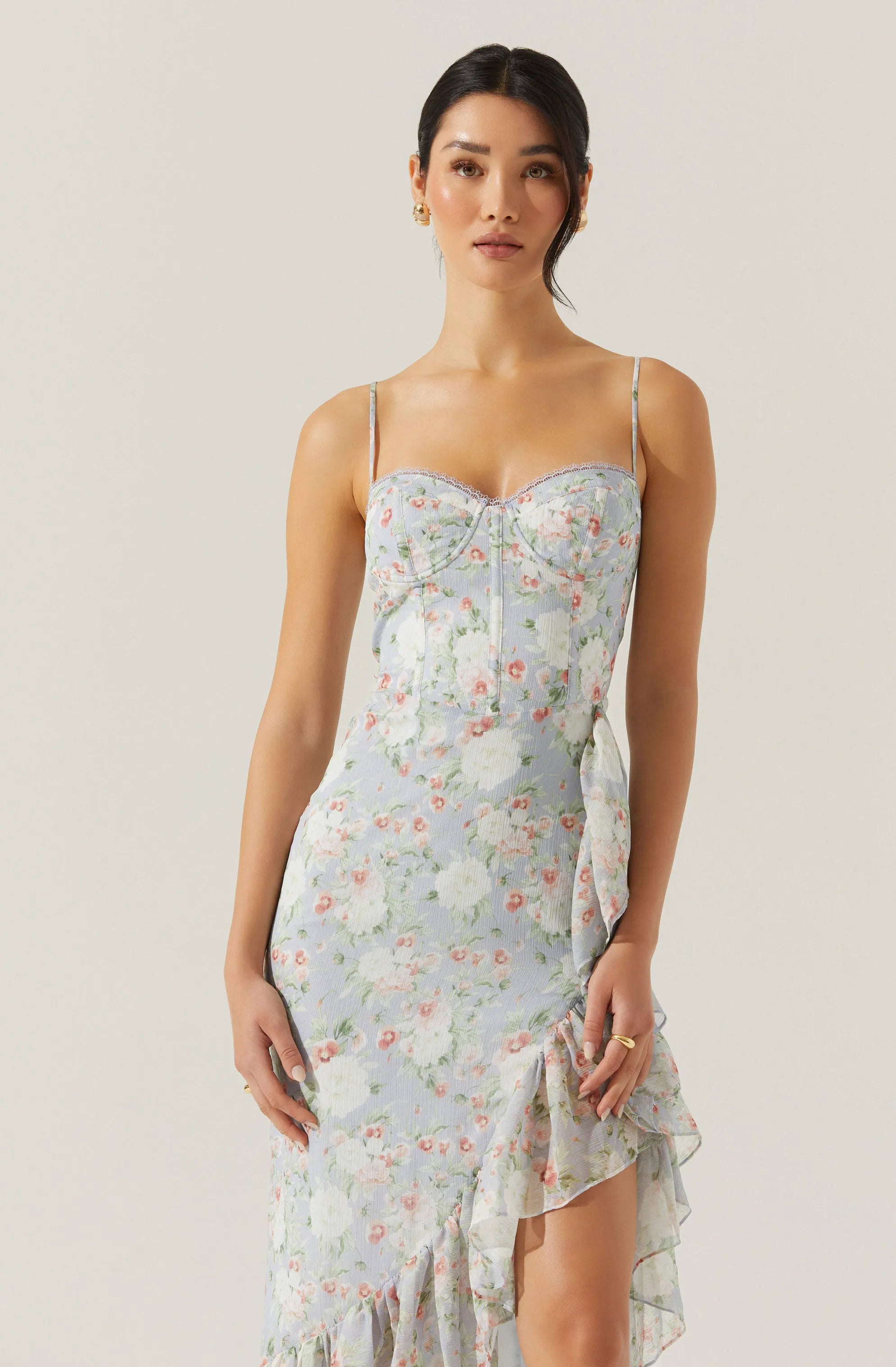Light blue floral