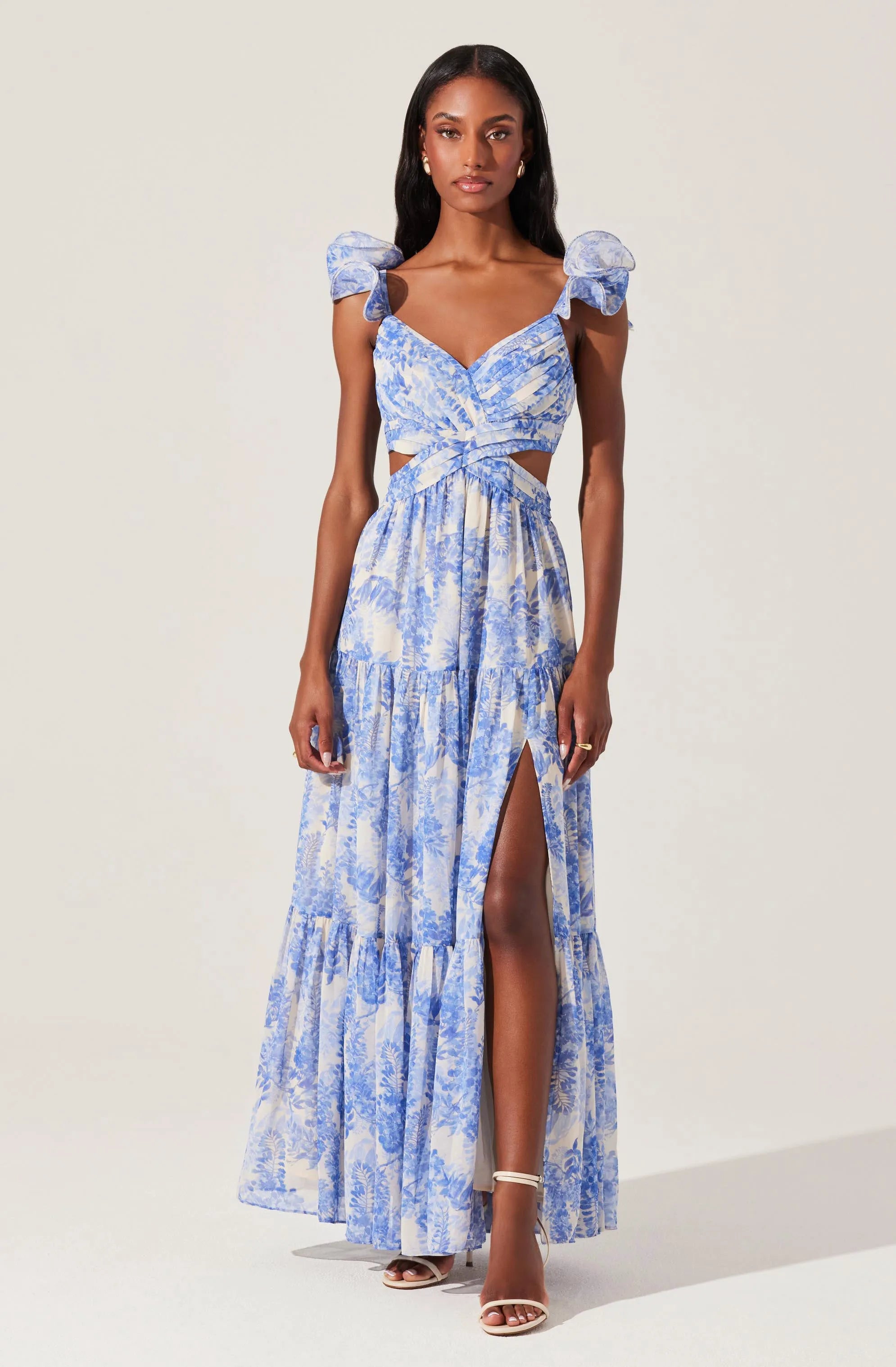 Blue floral