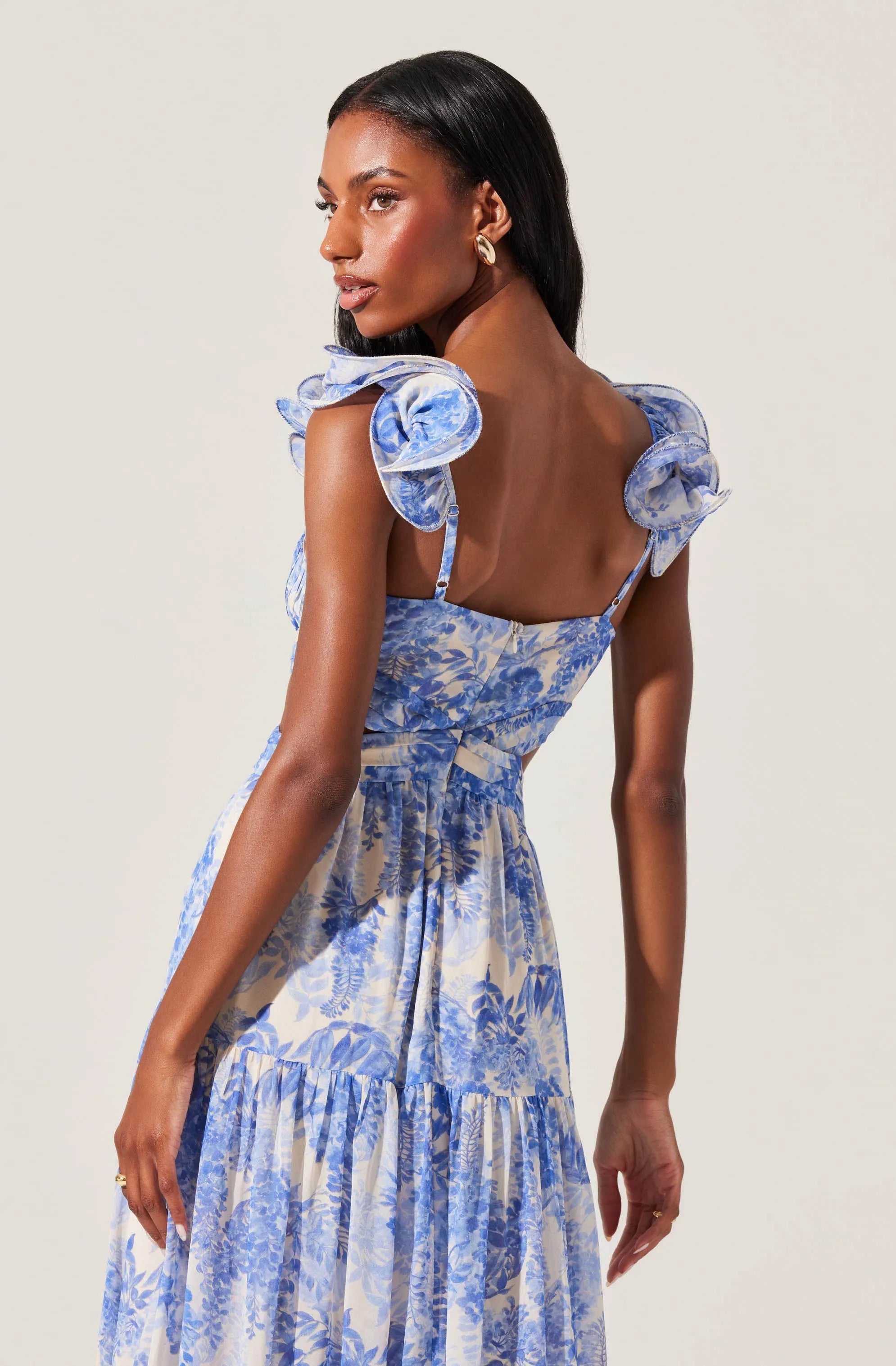 Blue floral