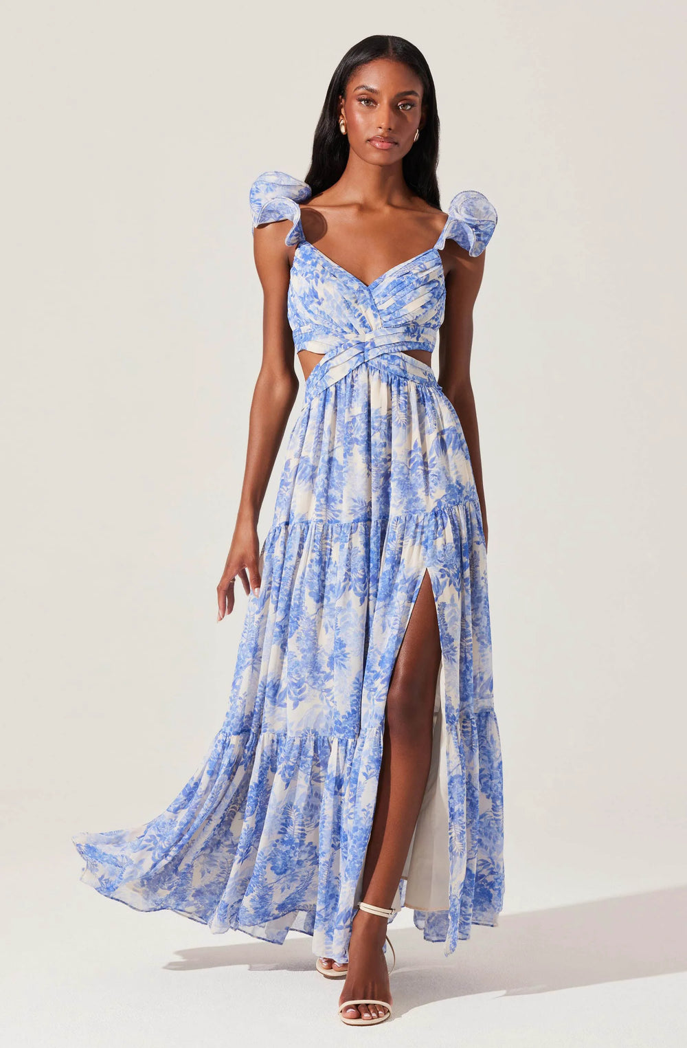 Blue floral