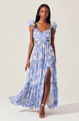 Blue floral
