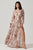 Cream pink floral