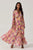 Yellow pink floral