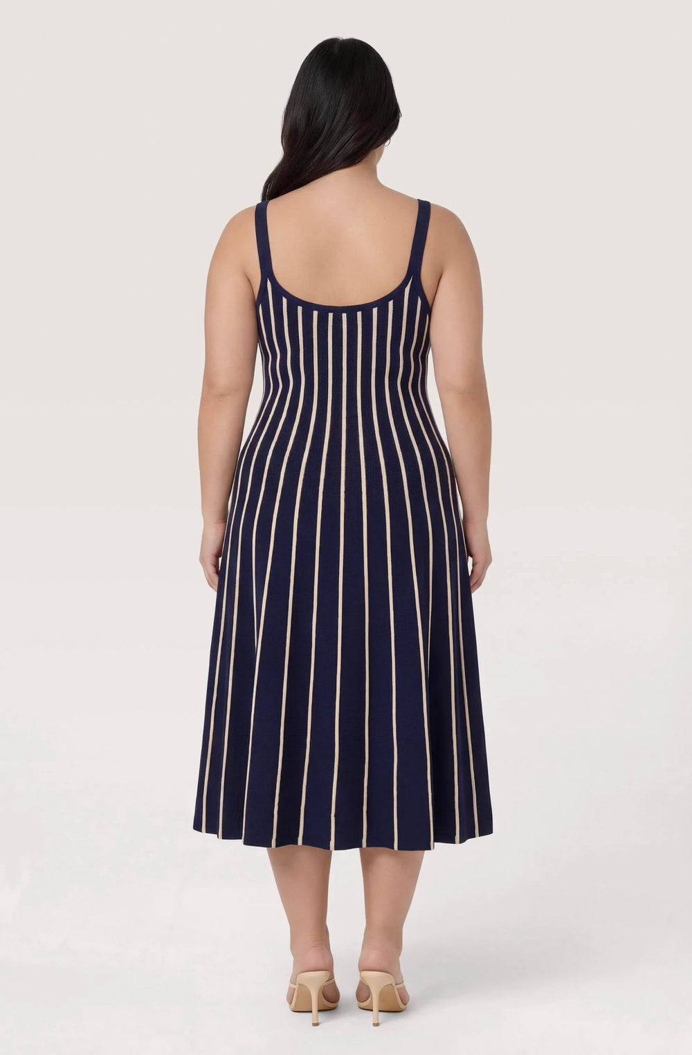 Plus Size - Navy stripe