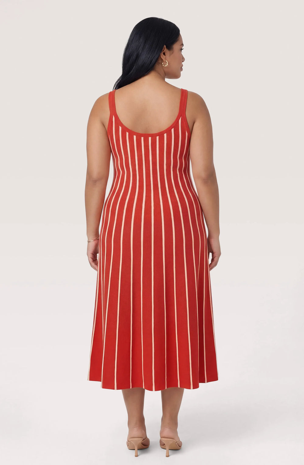 Plus Size - Red stripe