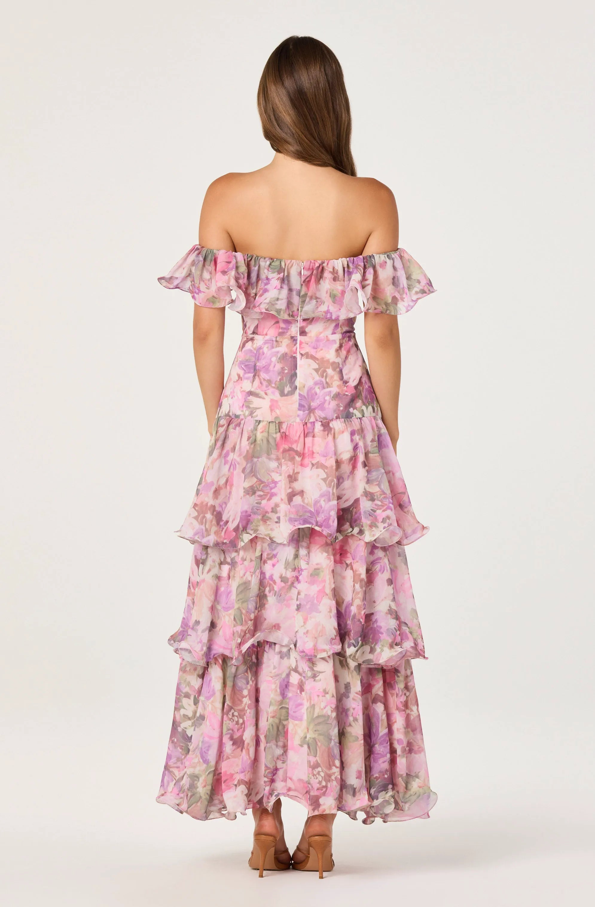 Pink lilac floral