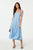 Blue rust polkadot