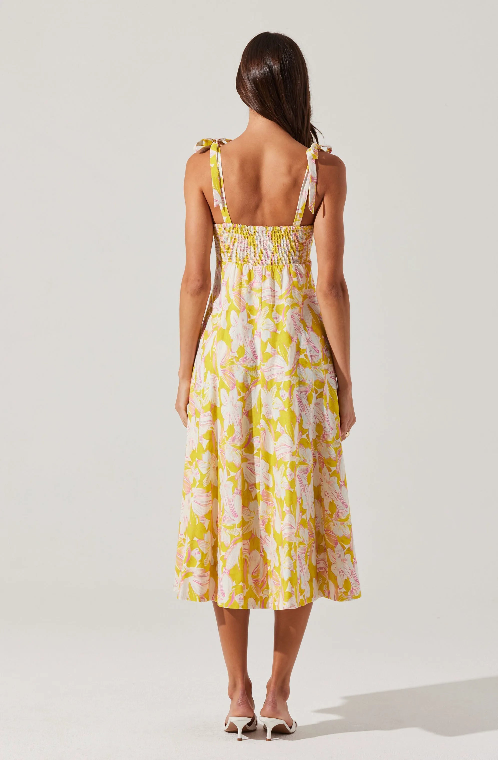 Yellow multi floral