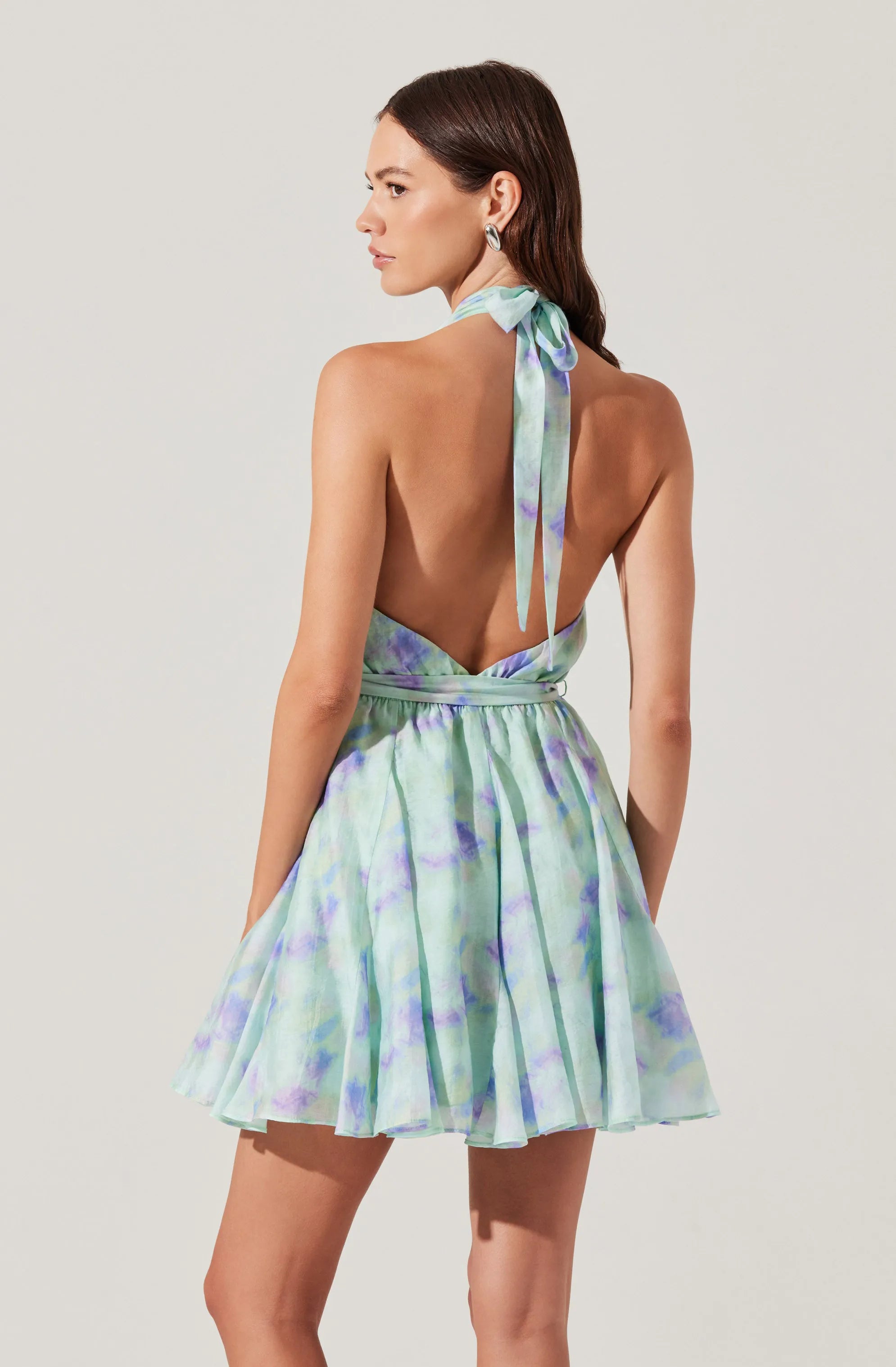 Mint tie dye