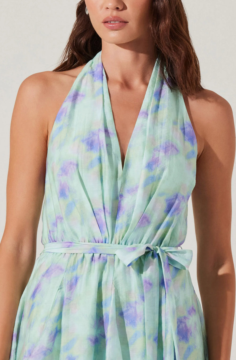 Mint tie dye