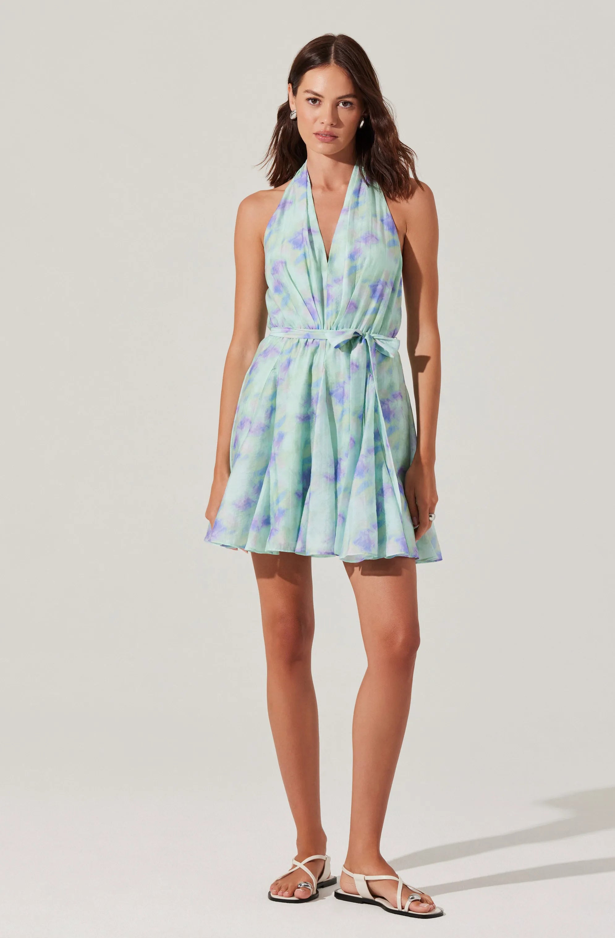 Mint tie dye