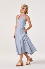 Blue gingham