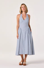 Blue gingham