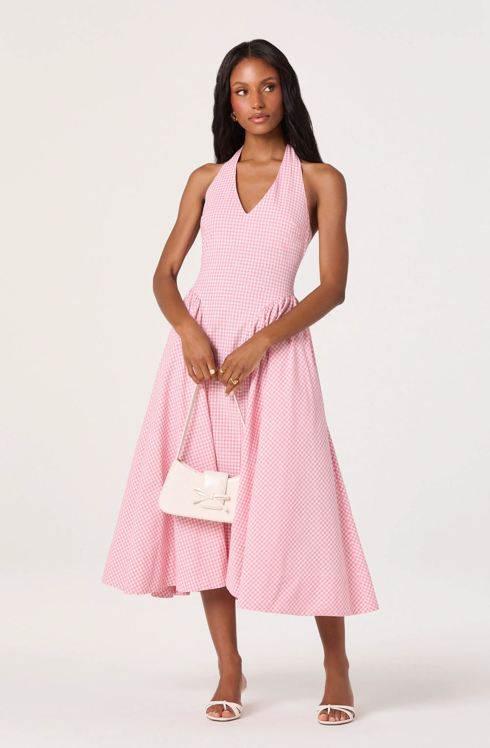 Pink gingham