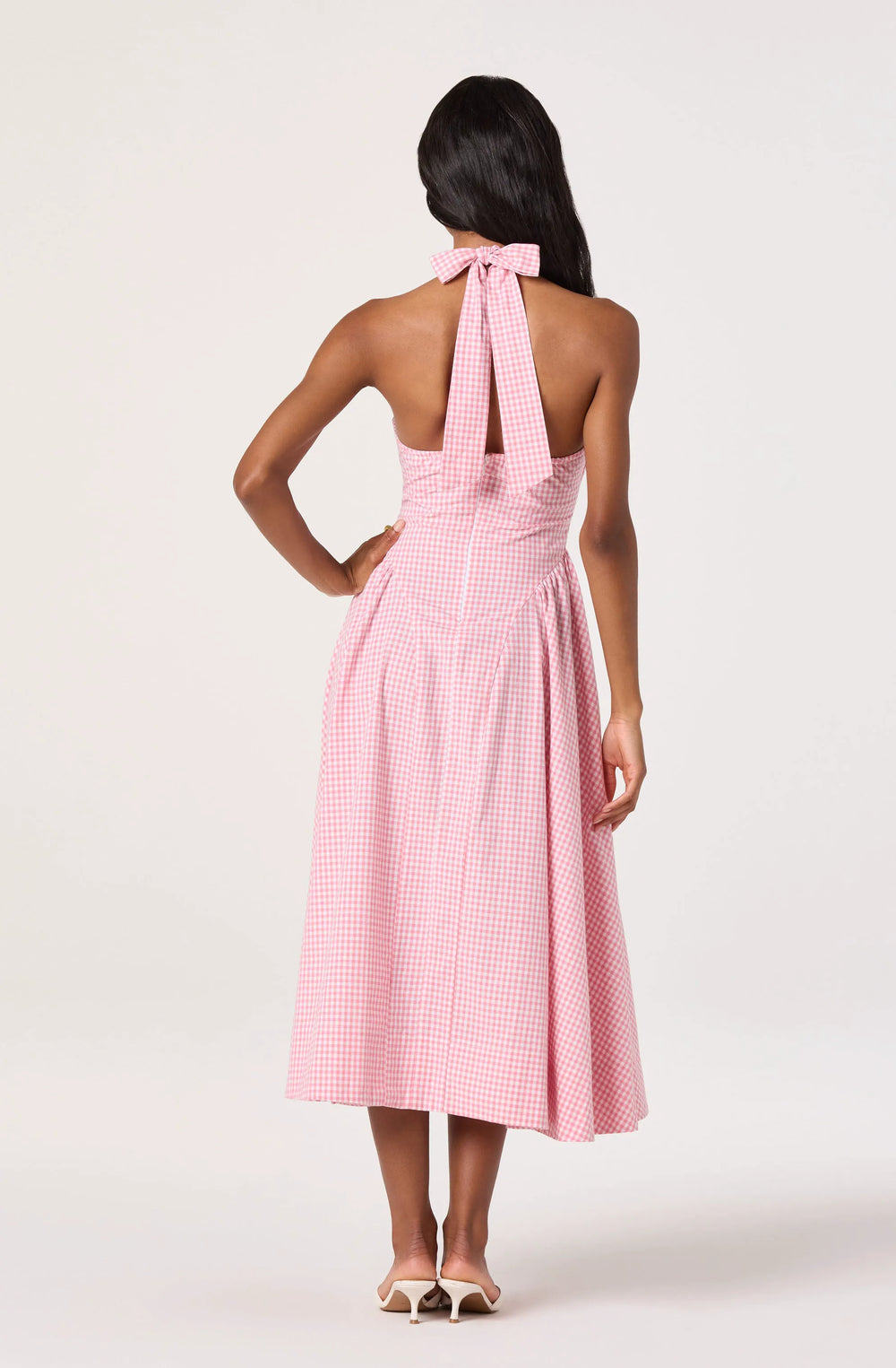 Pink gingham
