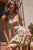 Yellow green floral