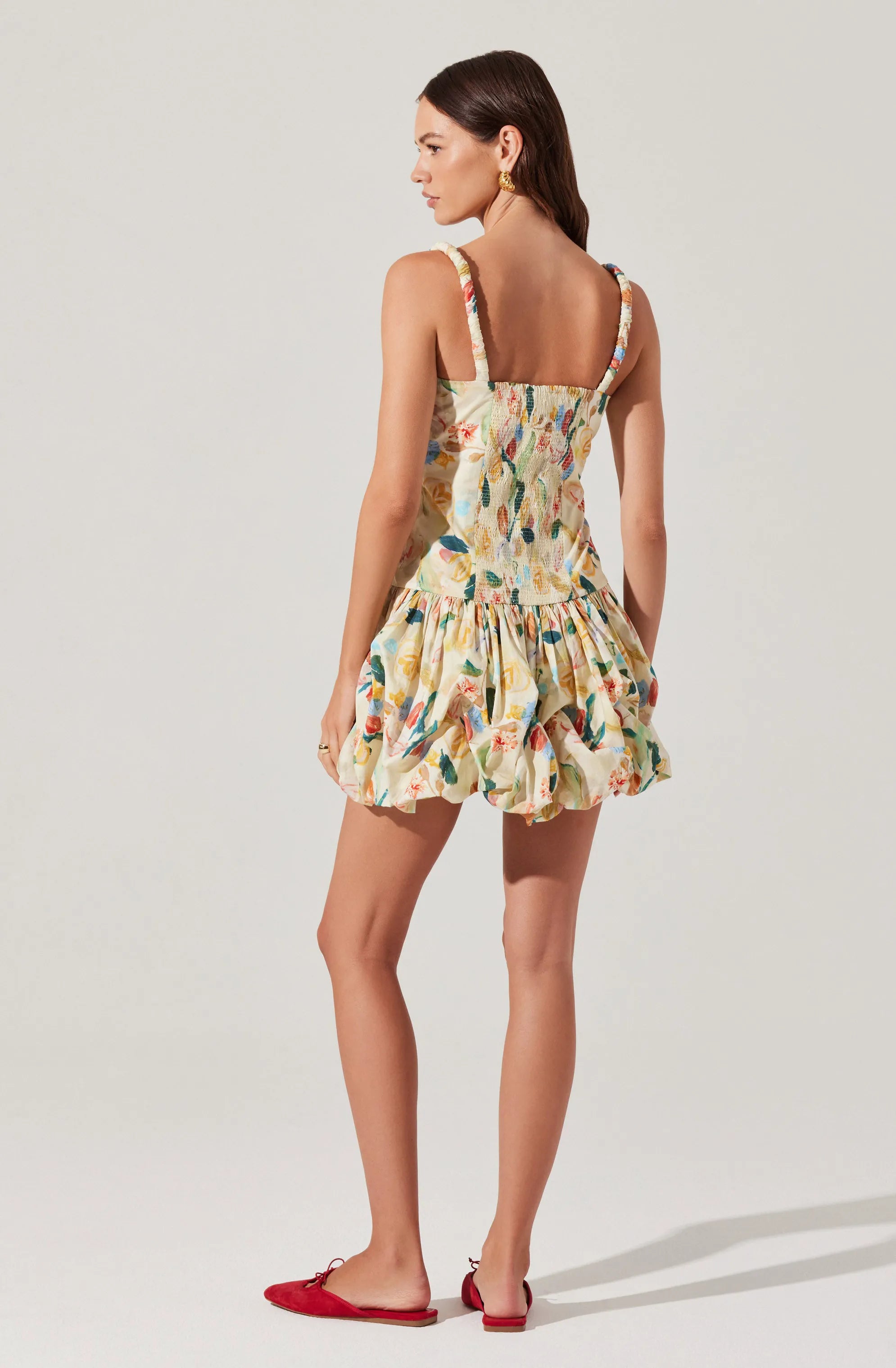 Yellow green floral