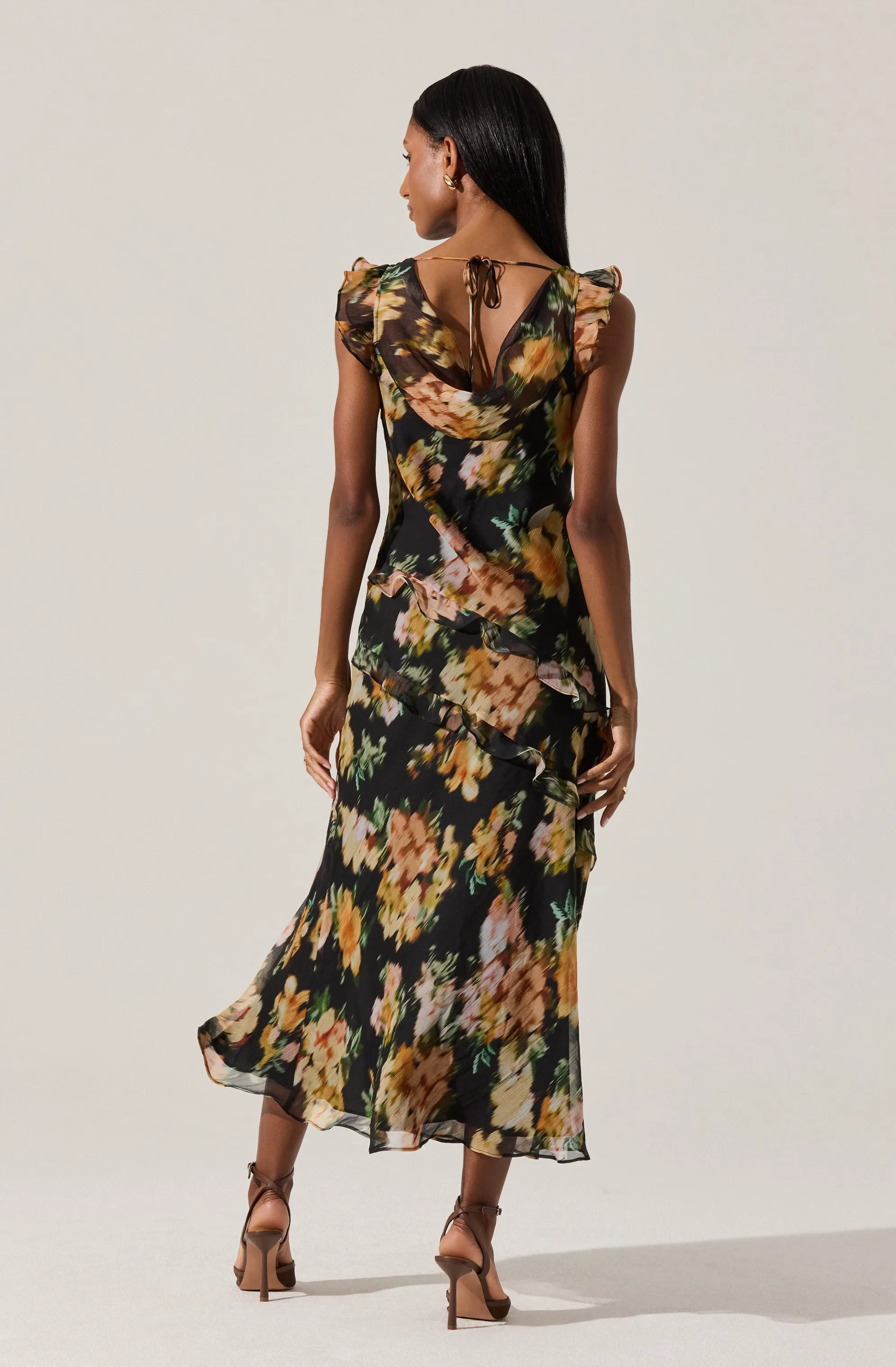 Black floral