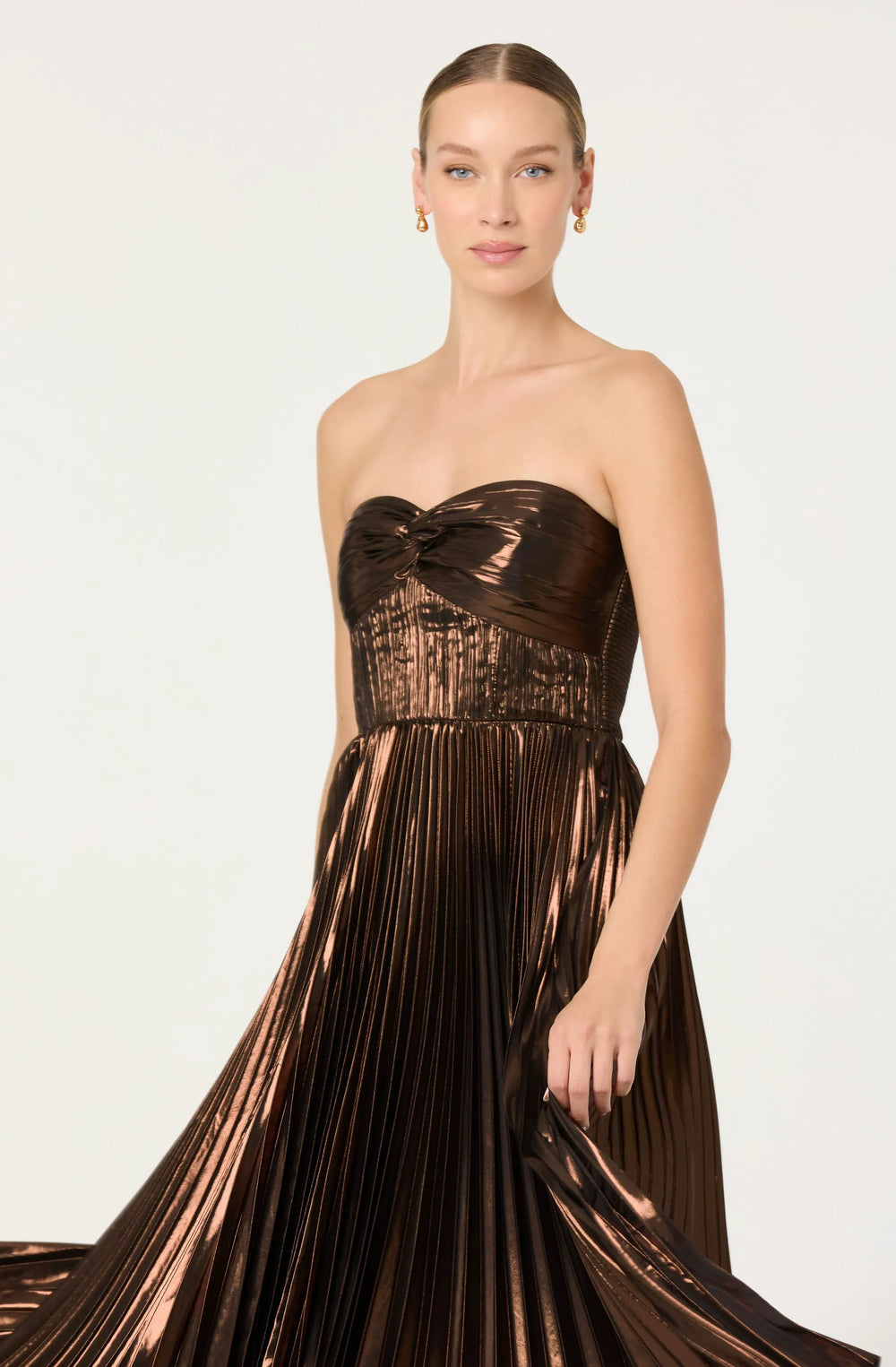 Metallic brown