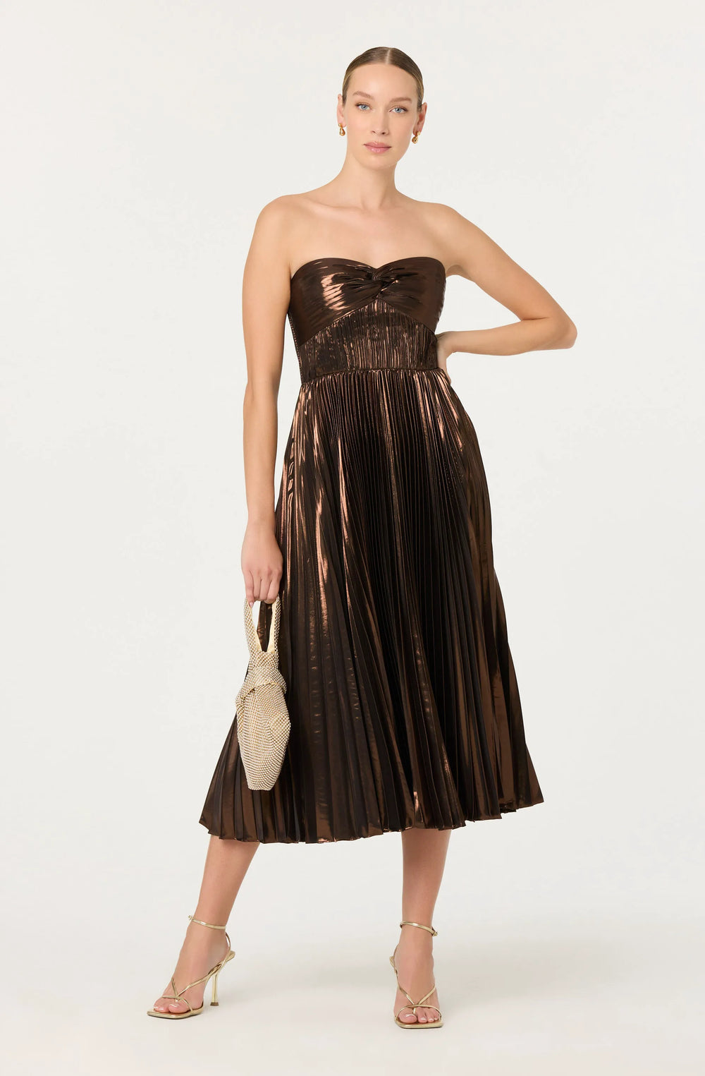 Metallic brown