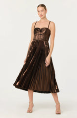 Metallic brown