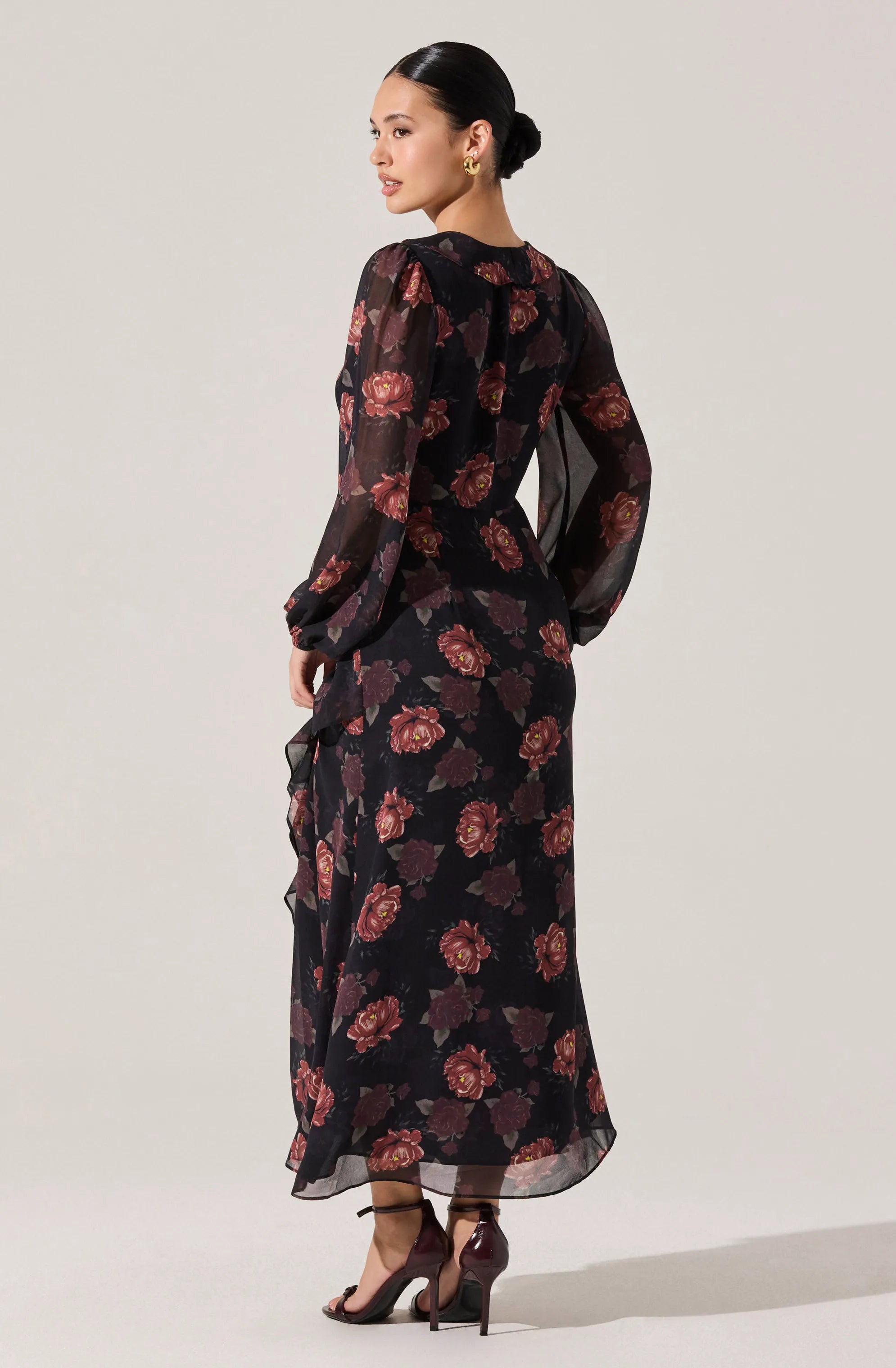 Black floral