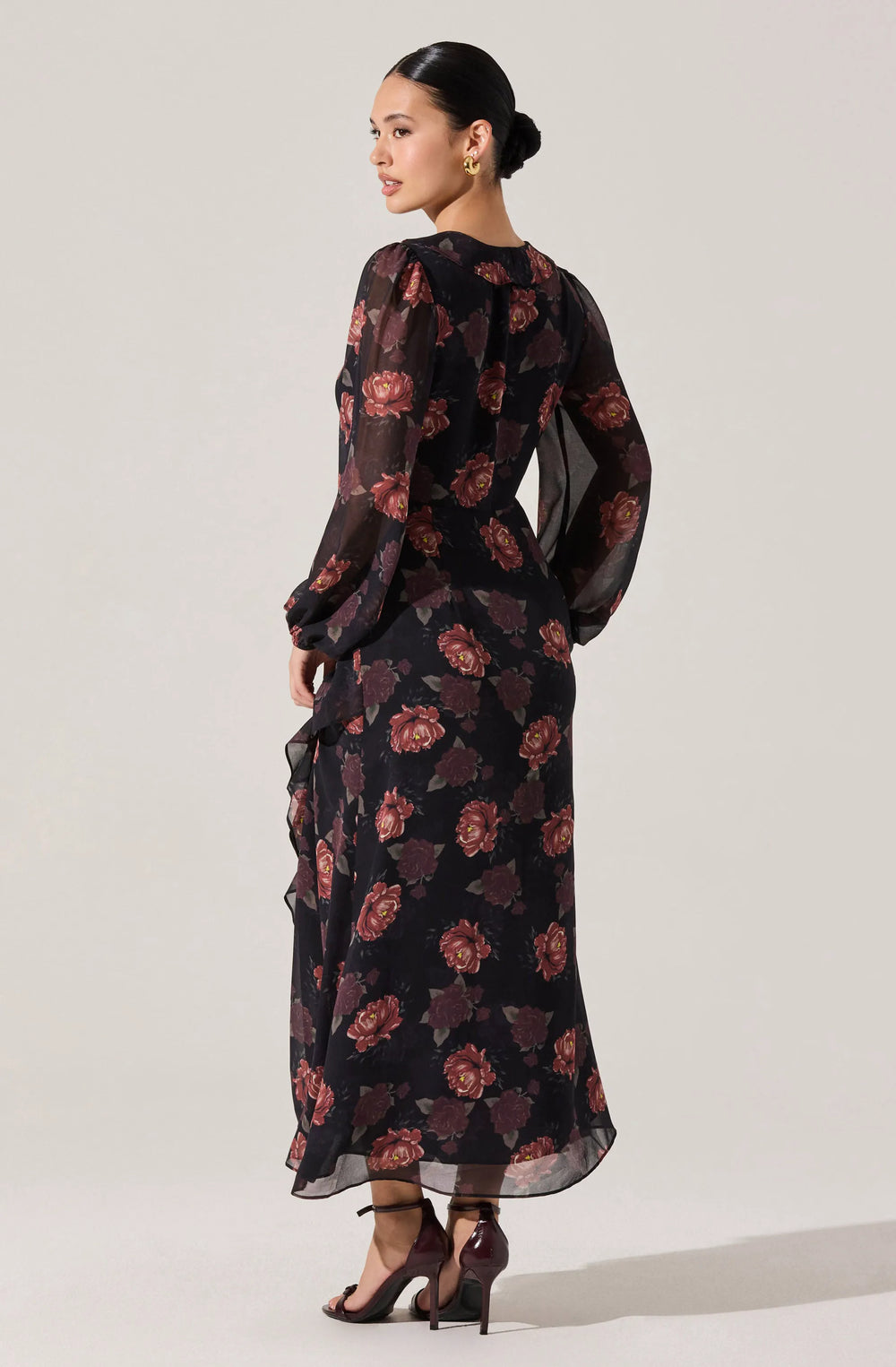Black floral