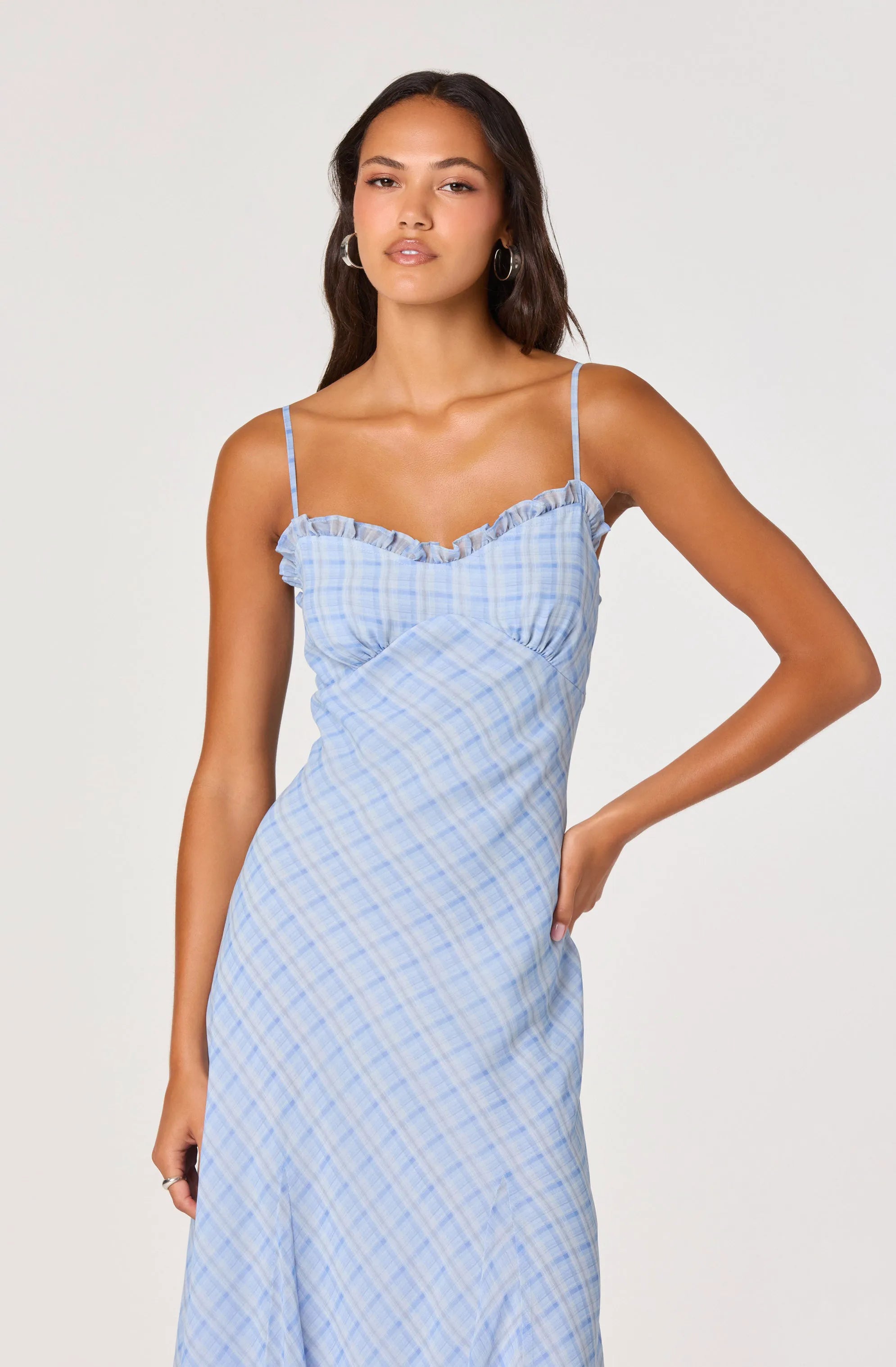 Blue plaid