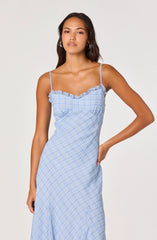 Blue plaid