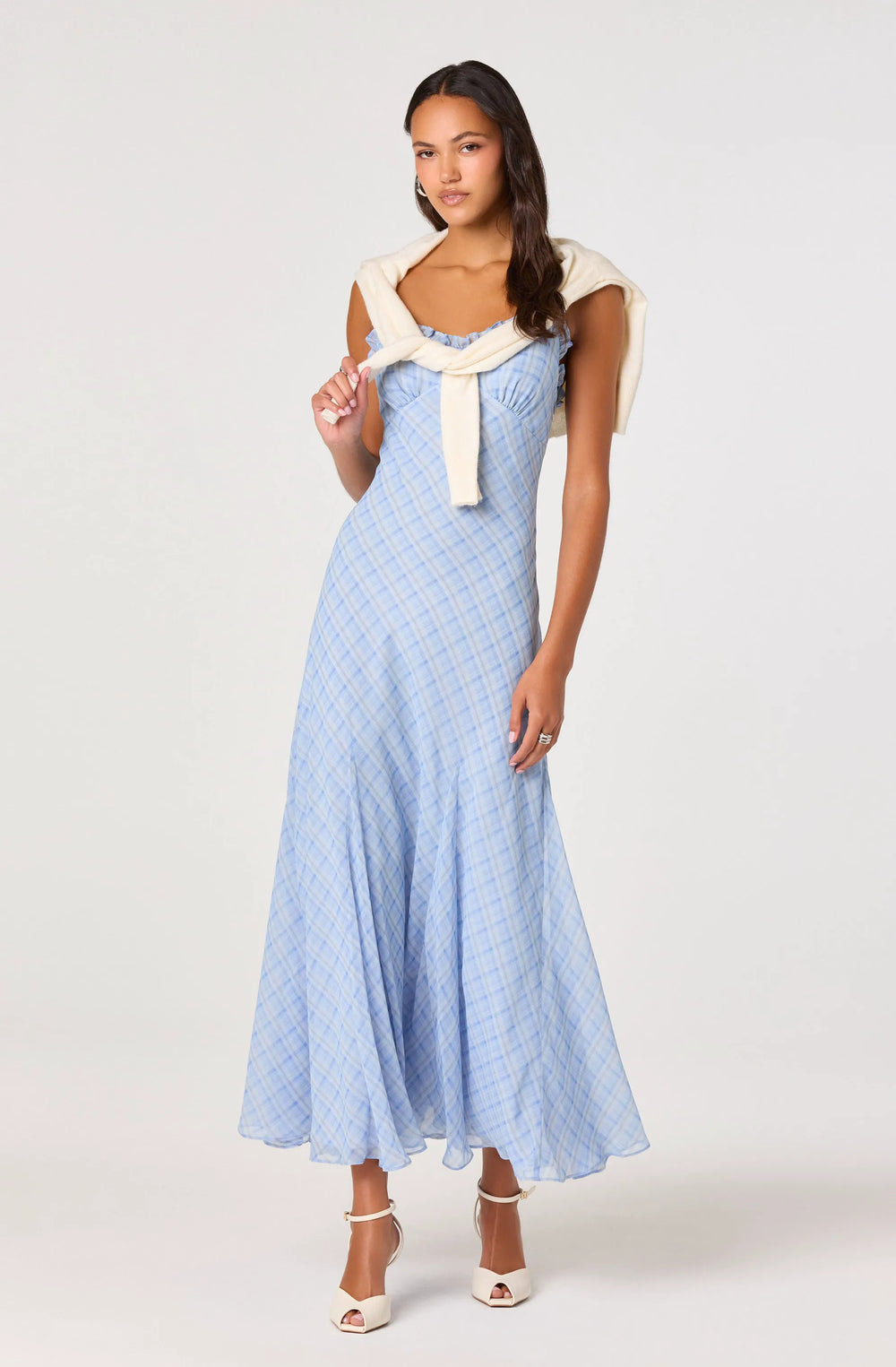 Blue plaid
