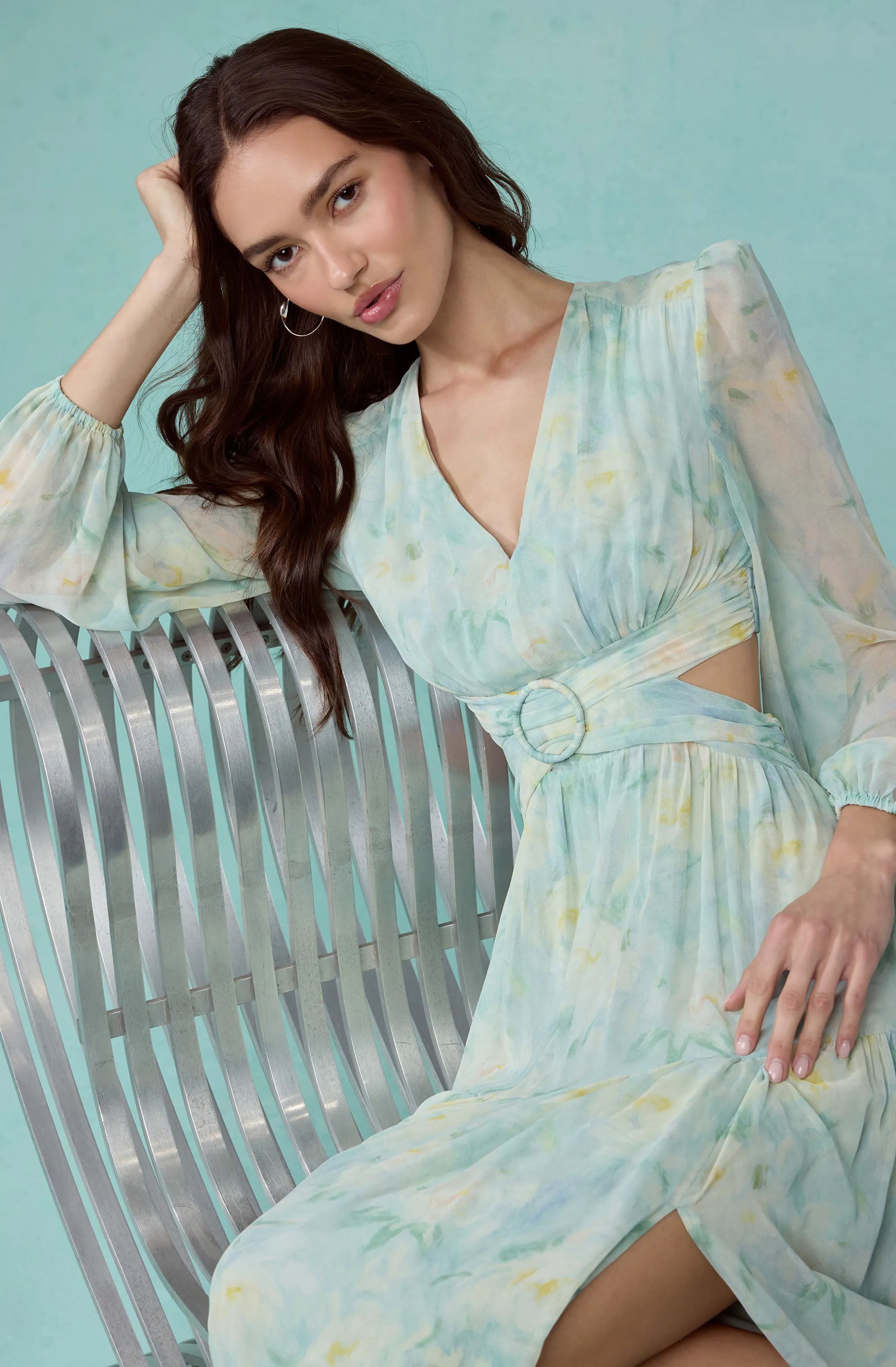 Seafoam floral