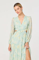 Seafoam floral
