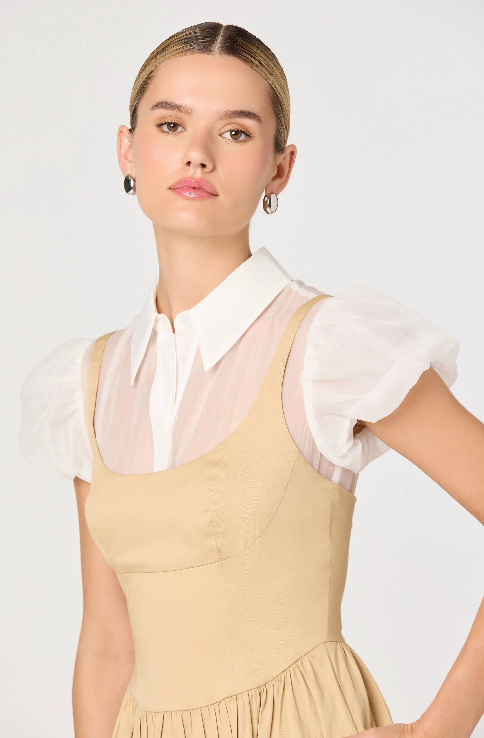 Khaki white