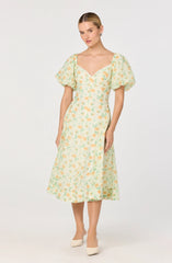 Yellow multi floral