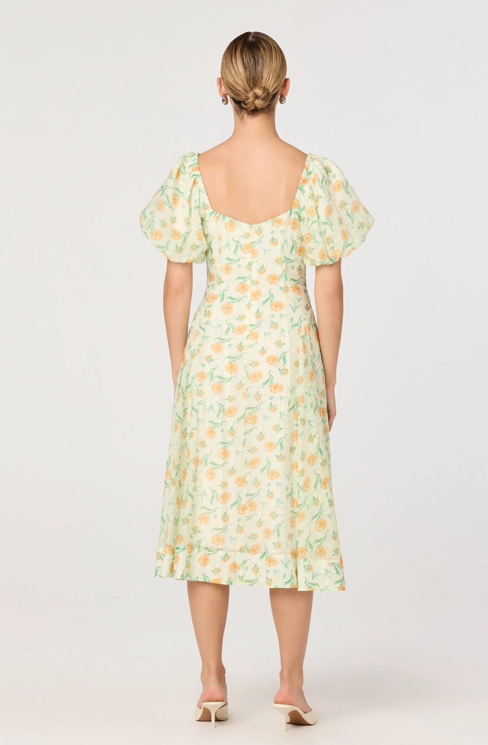Yellow multi floral