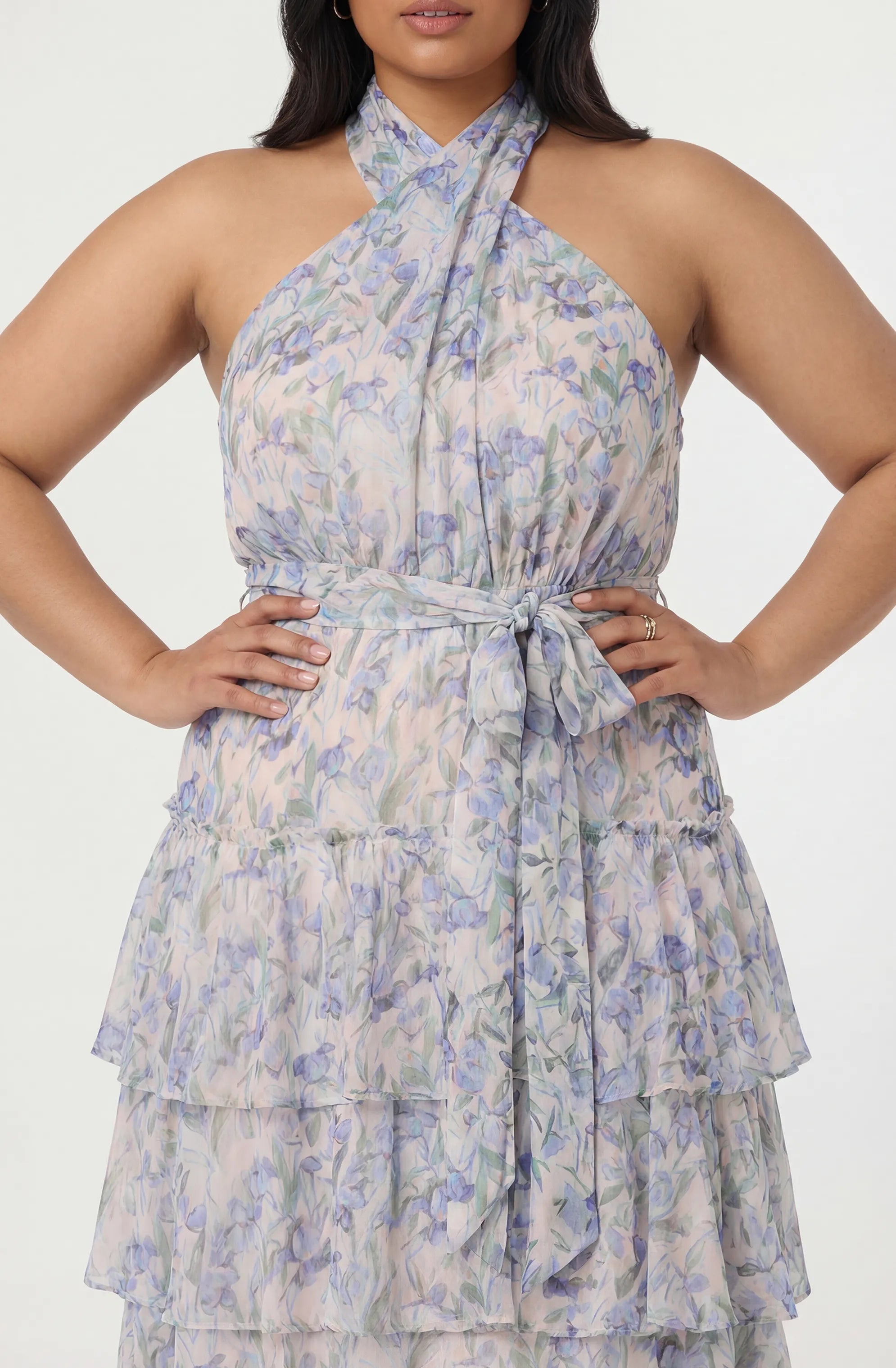 Blue floral