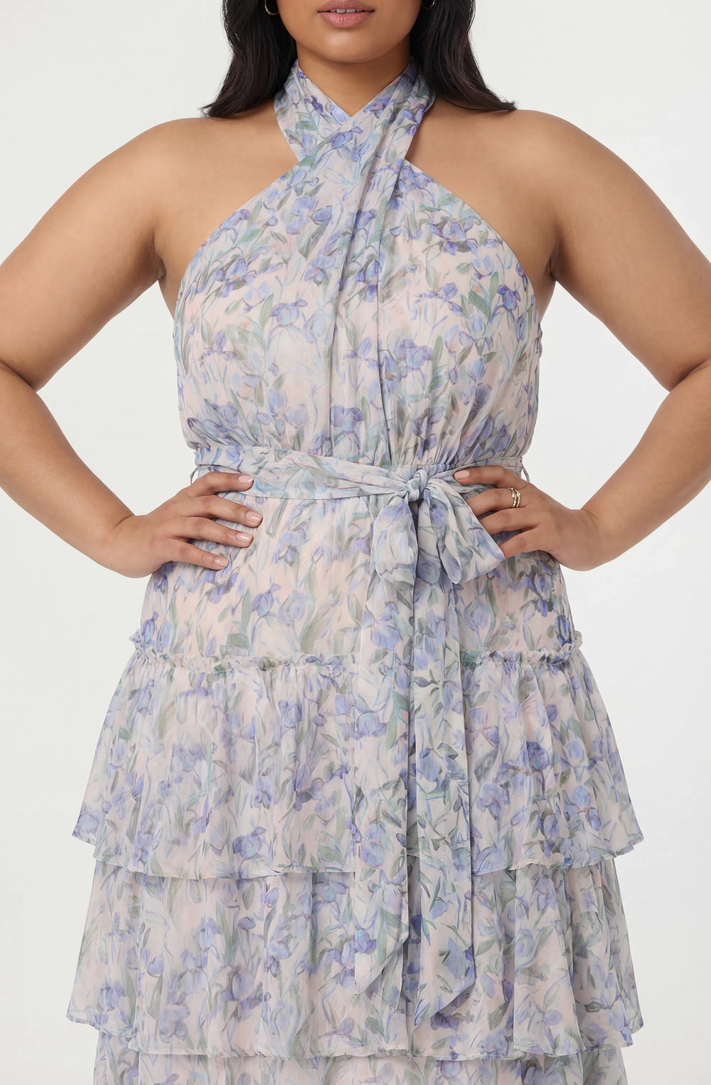 Blue floral