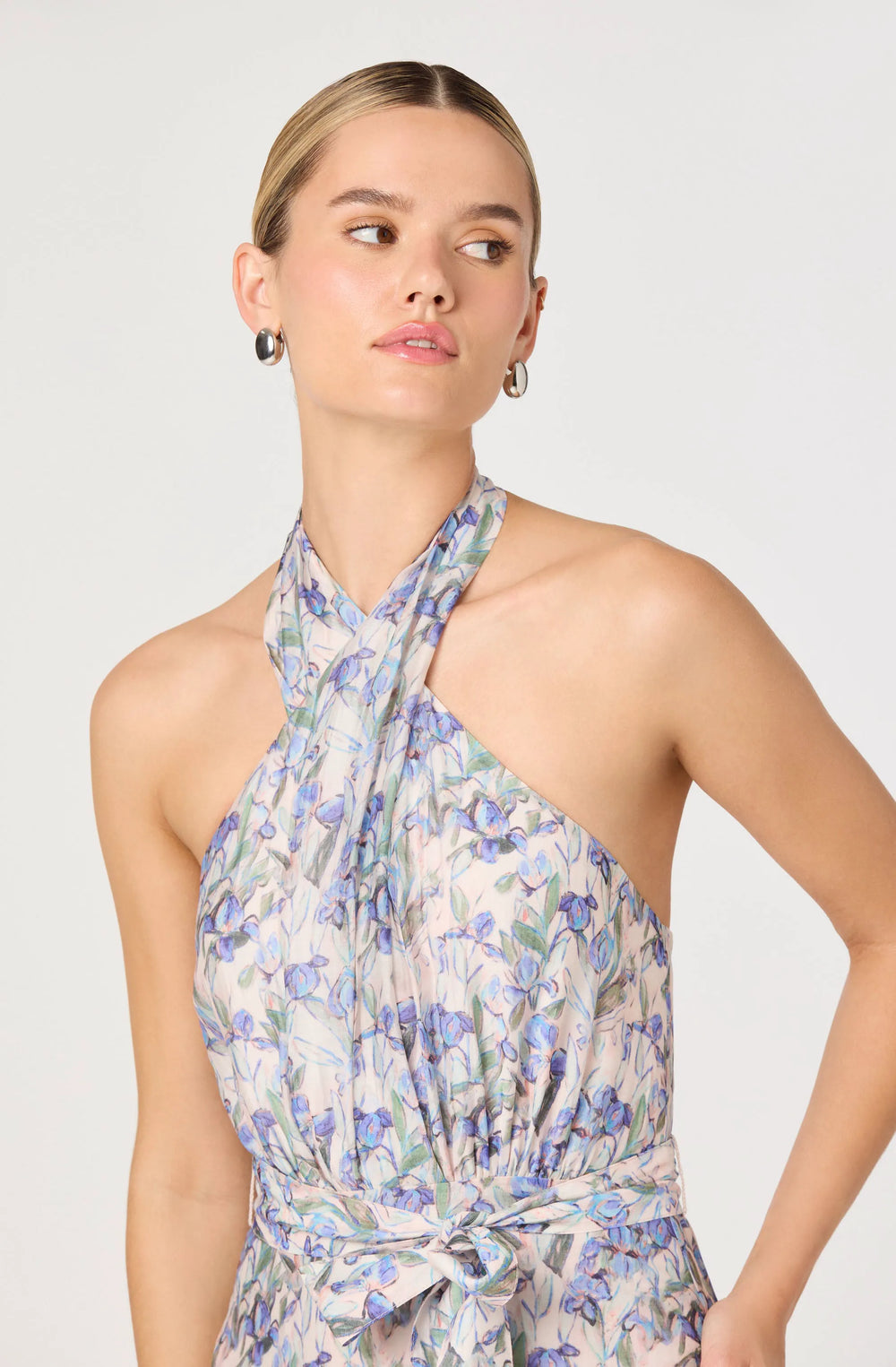 Blue floral