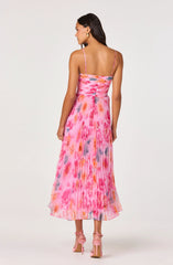 Pink multi floral