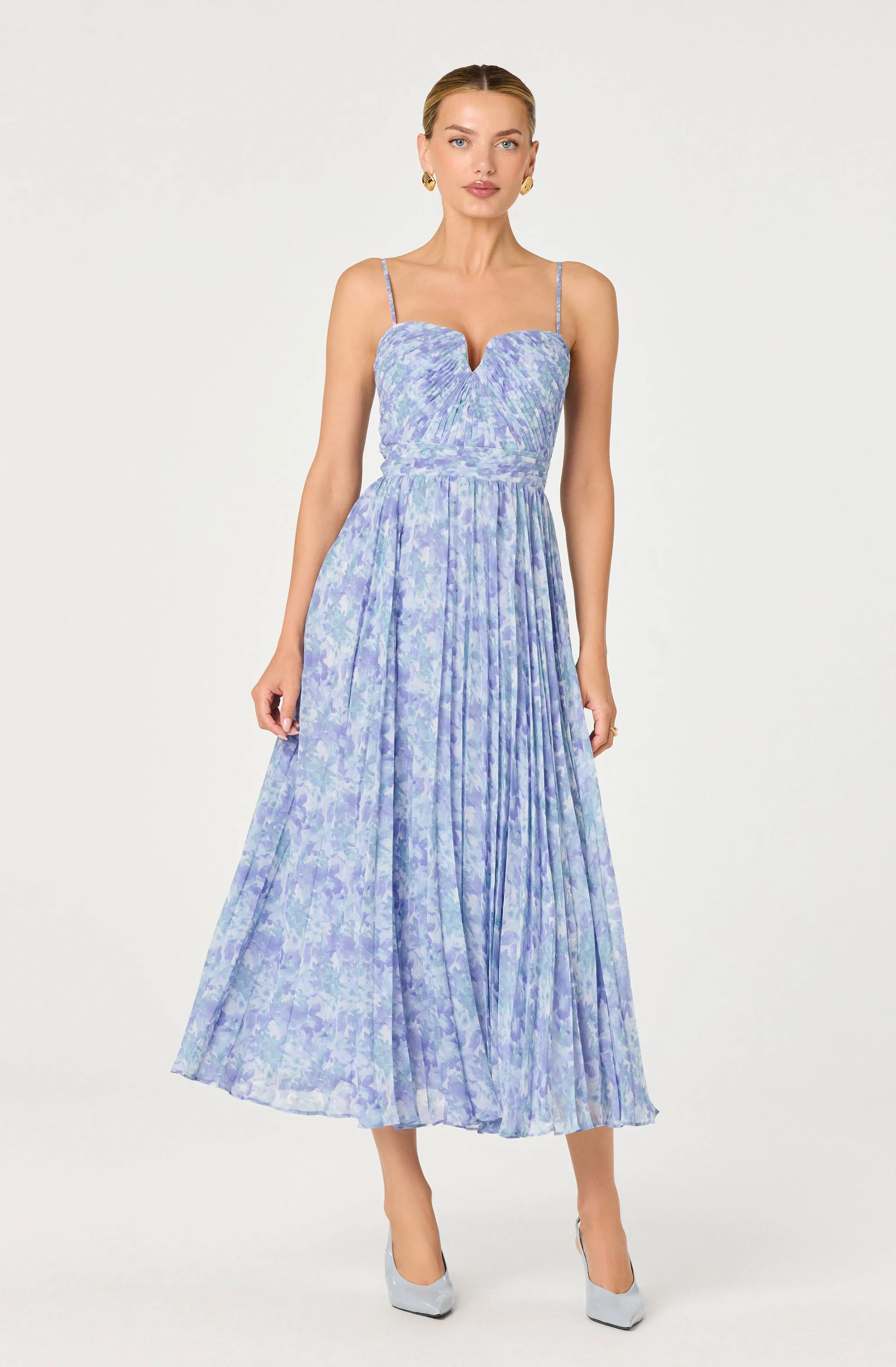 Blue floral